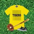 Tigers Stacked Text Team Graphic T-Shirt