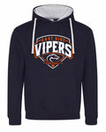 Unisex Adult Varsity Contrast Hoodie