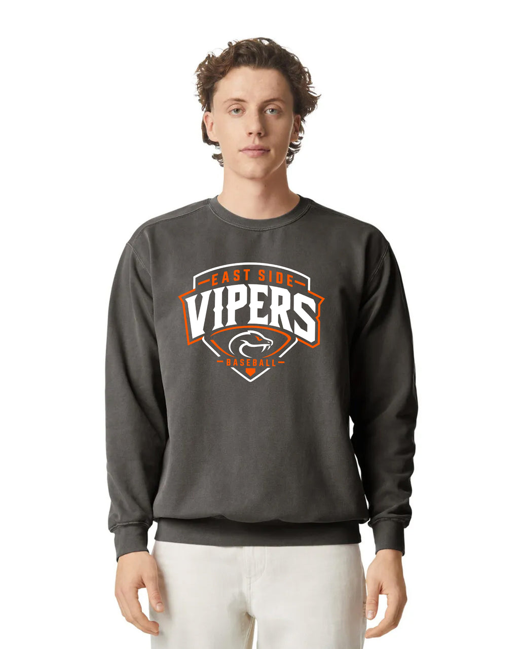 Vipers Unisex Comfort Colors Adult Crewneck Sweatshirt