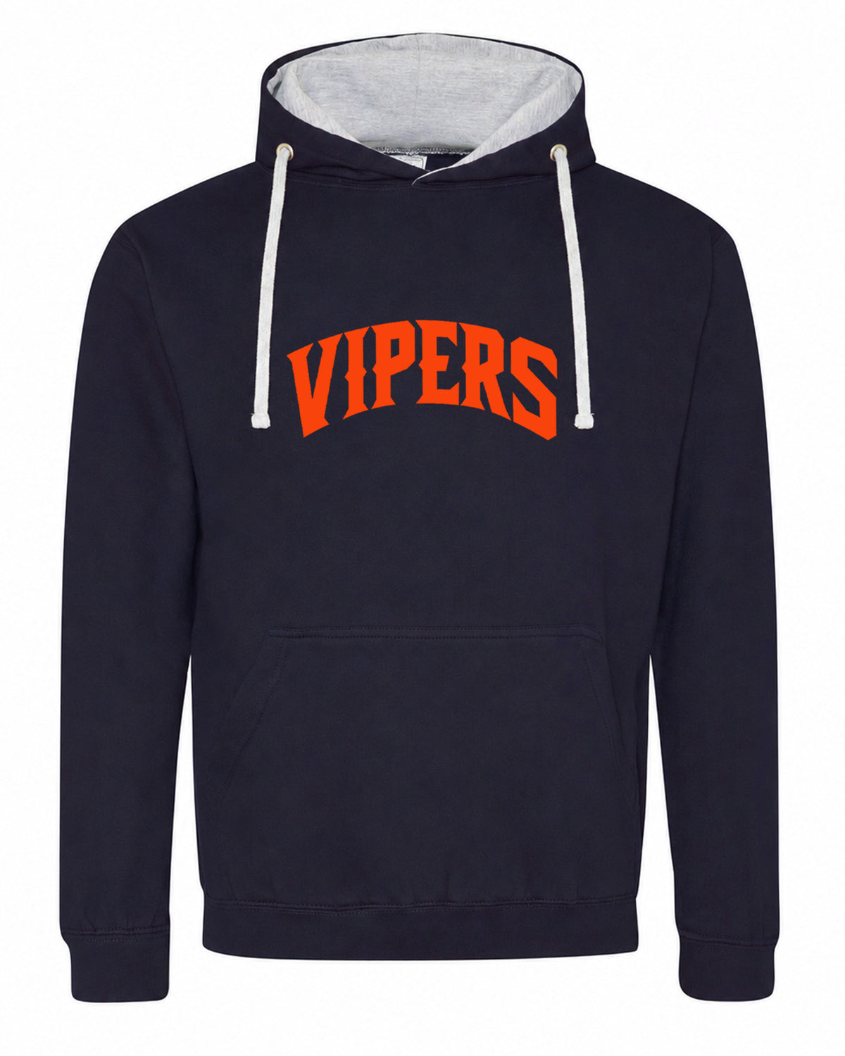 Vipers Unisex Adult Varsity Contrast Hoodie