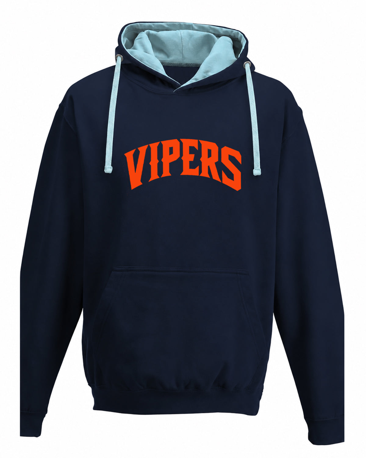 Vipers Unisex Adult Varsity Contrast Hoodie