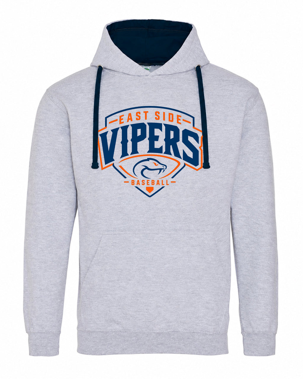 Unisex Adult Varsity Contrast Hoodie