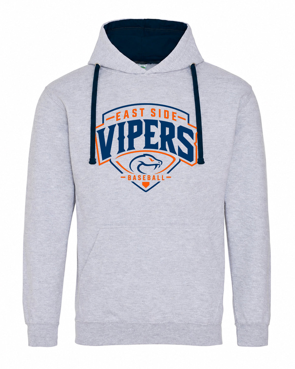 Unisex Adult Varsity Contrast Hoodie