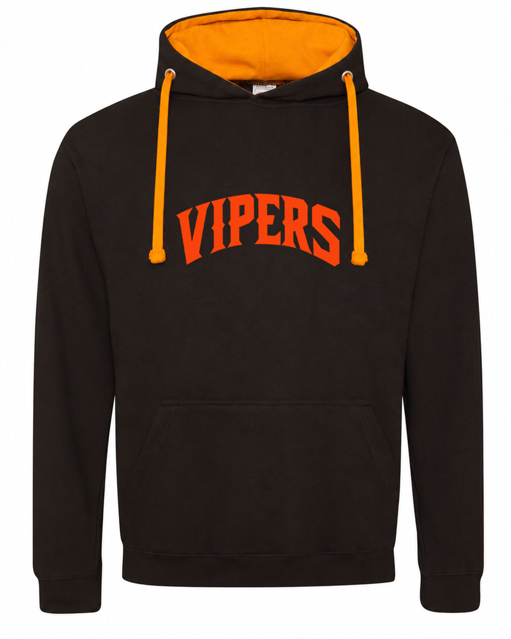 Vipers Unisex Adult Varsity Contrast Hoodie