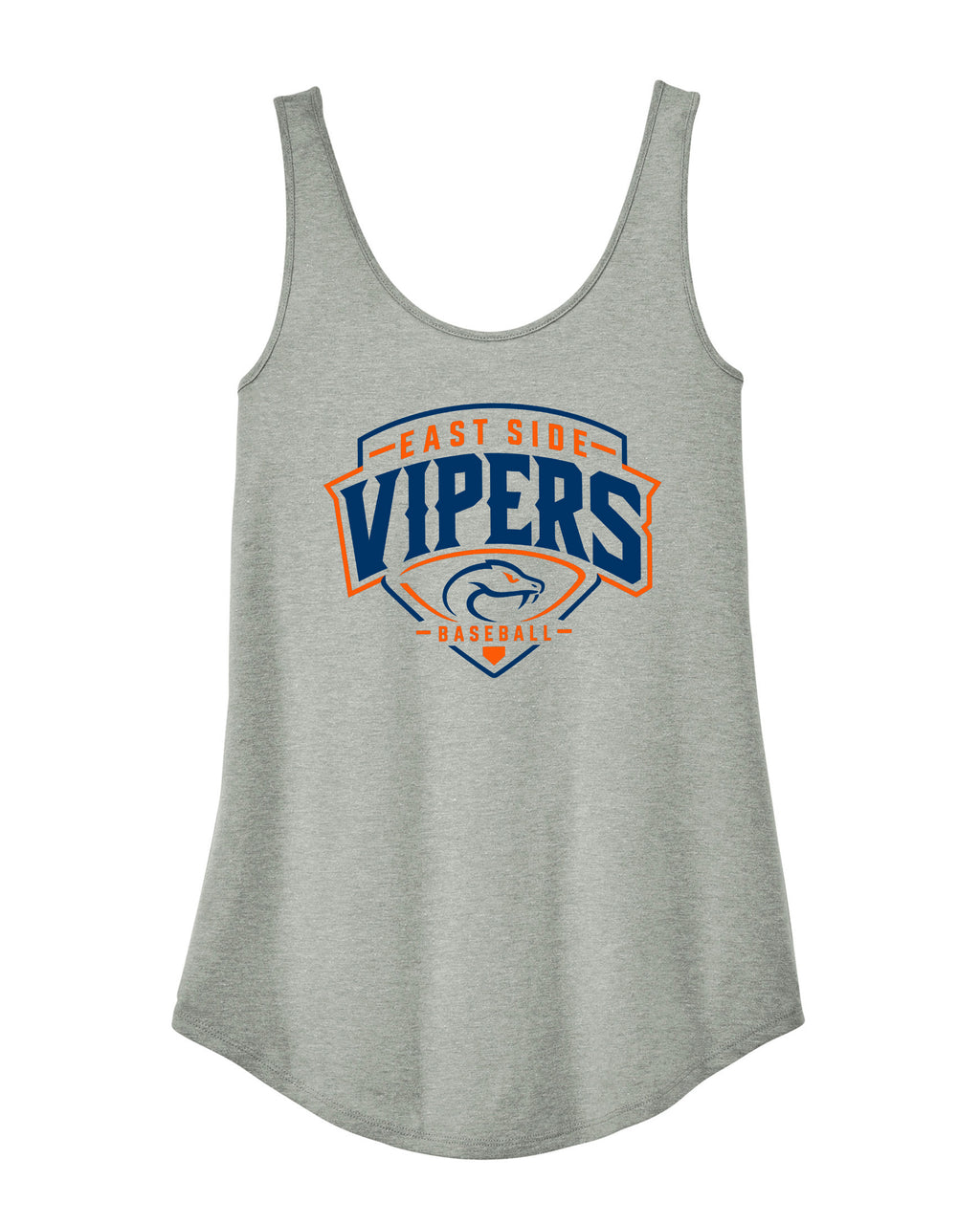 Vipers Ladies Tri-Blend Relaxed Tank