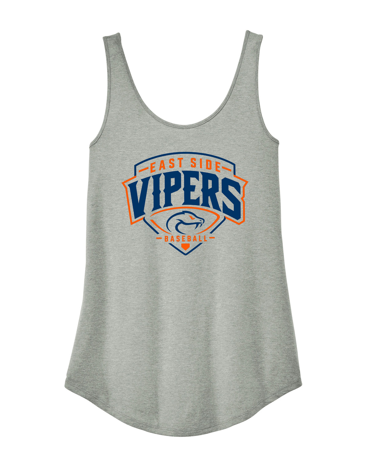 Vipers Ladies Tri-Blend Relaxed Tank