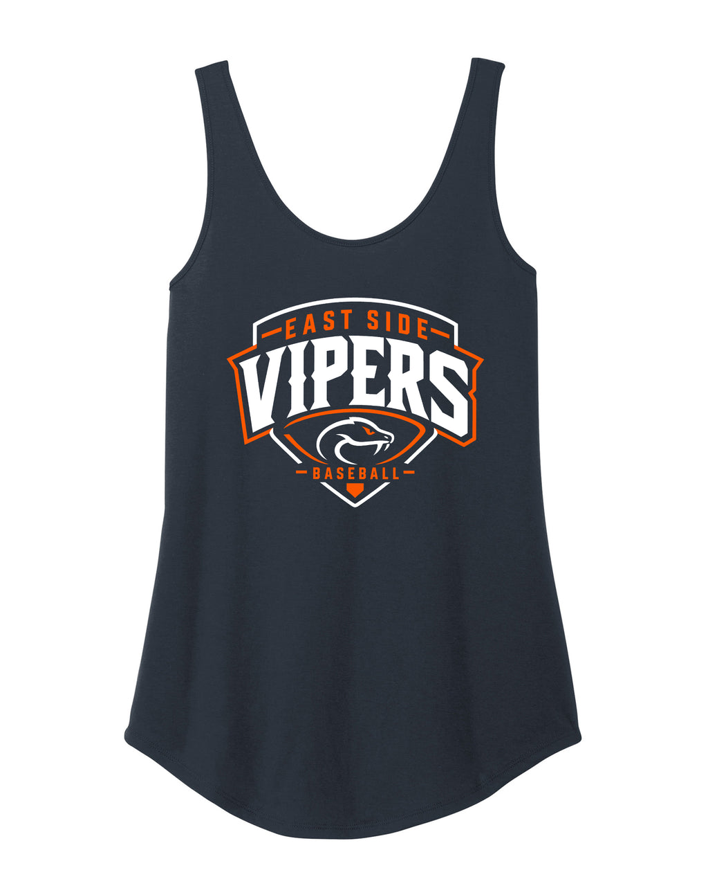 Vipers Ladies Tri-Blend Relaxed Tank