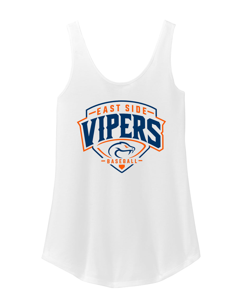Vipers Ladies Tri-Blend Relaxed Tank