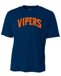 Vipers Unisex Youth & Adult Moisture Wicking T-Shirt