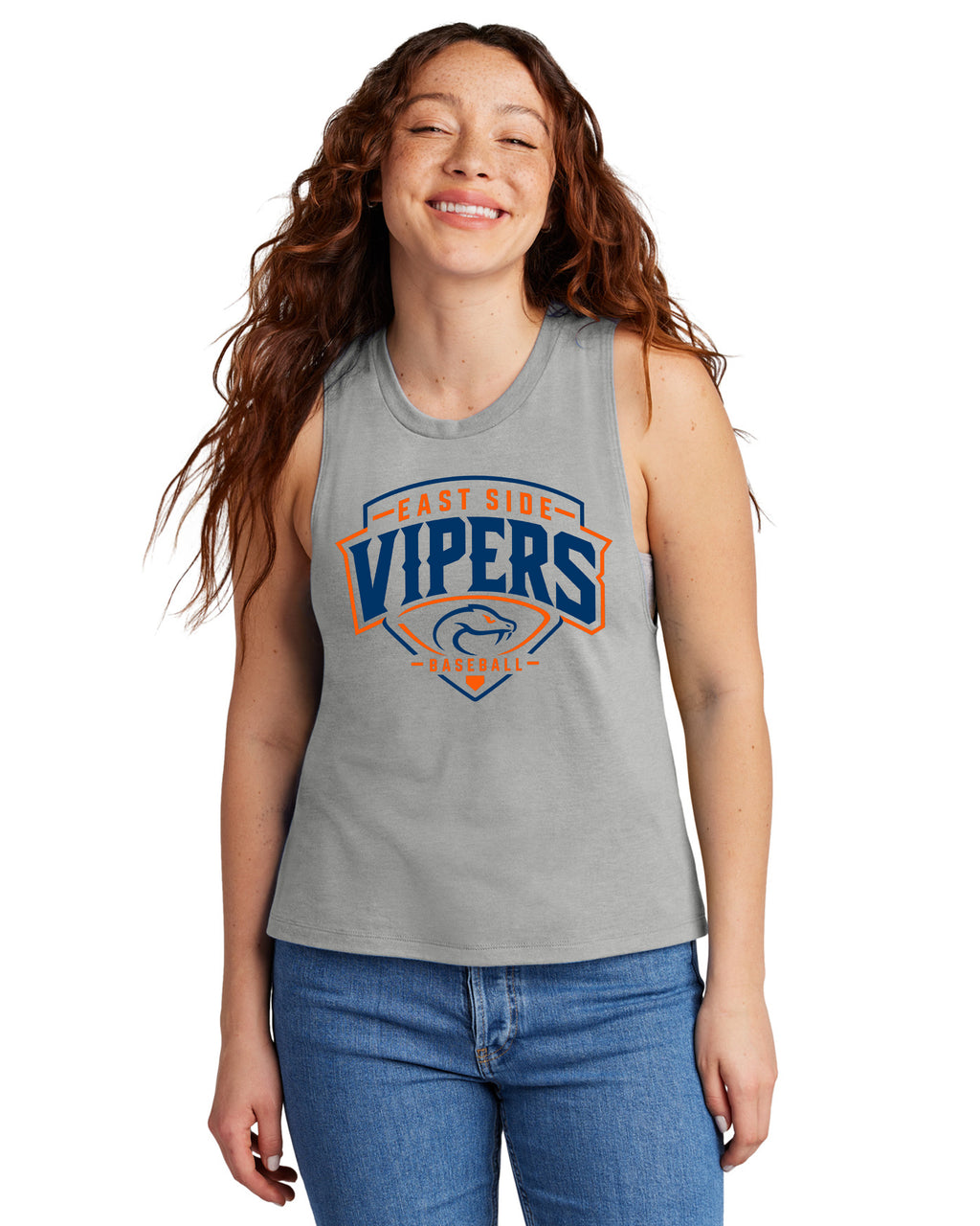 Vipers Ladies Tri-Blend Muscle Tank