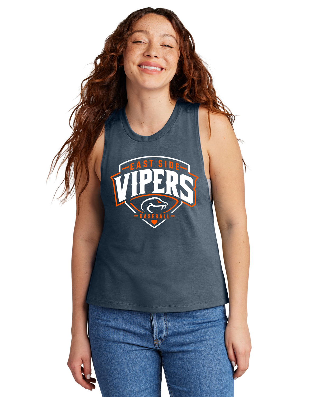 Vipers Ladies Tri-Blend Muscle Tank