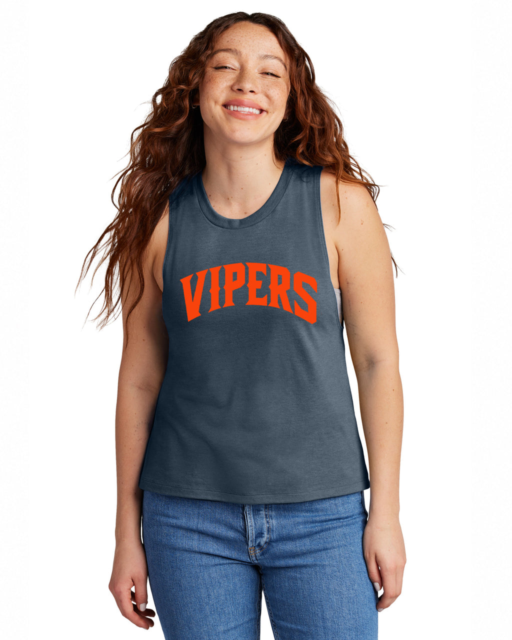 Vipers Ladies Tri-Blend Muscle Tank