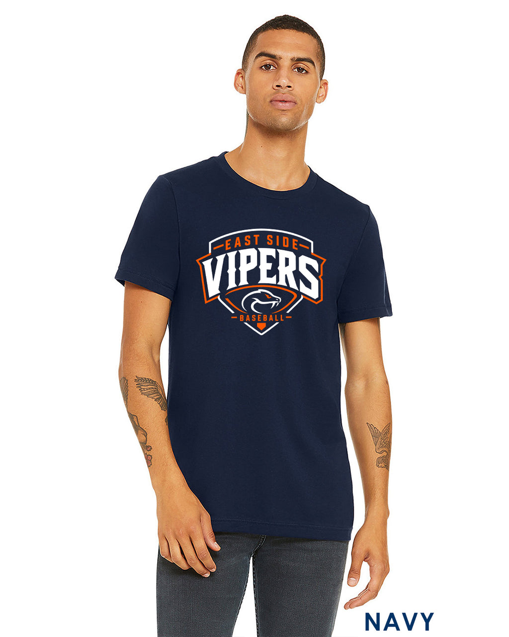 Vipers Unisex Adult Jersey T-Shirt