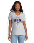 Vipers Women's V-Neck T-Shirt