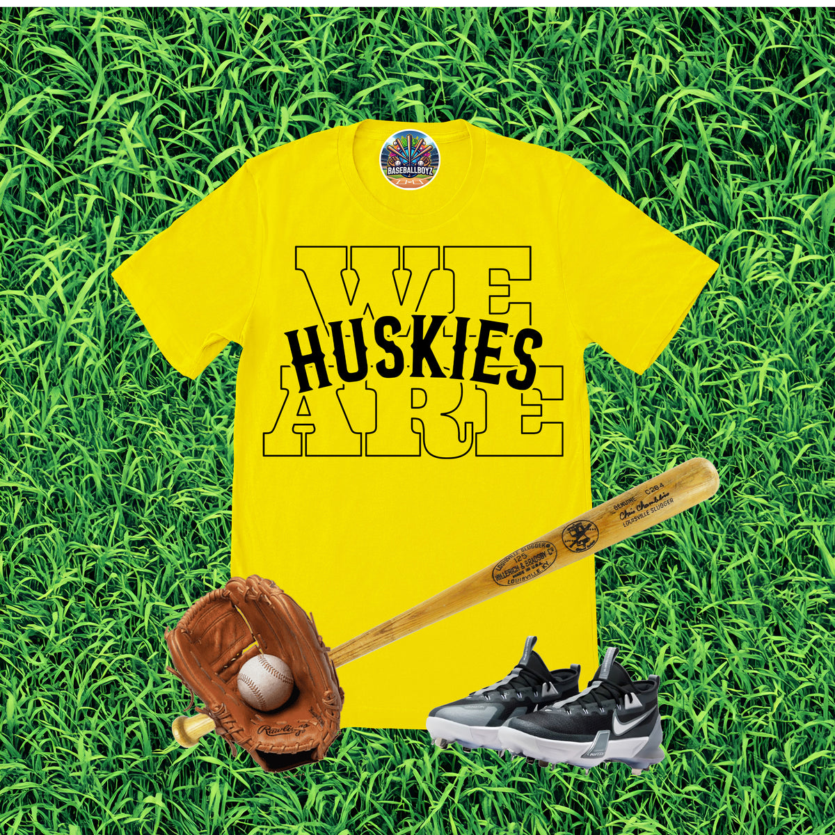We Are Huskies Team Graphic T-Shirt