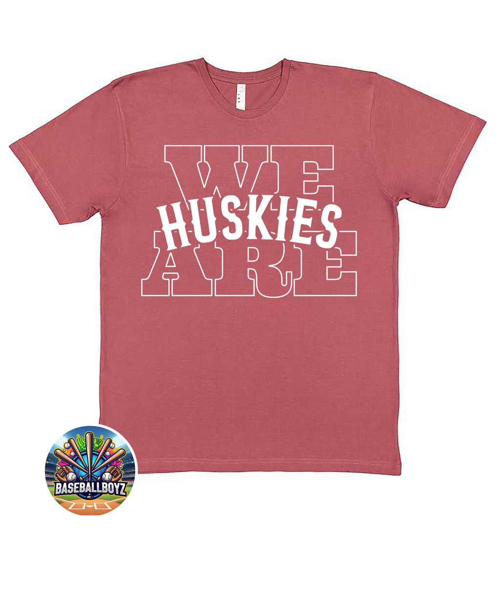 We Are Huskies Team Graphic T-Shirt