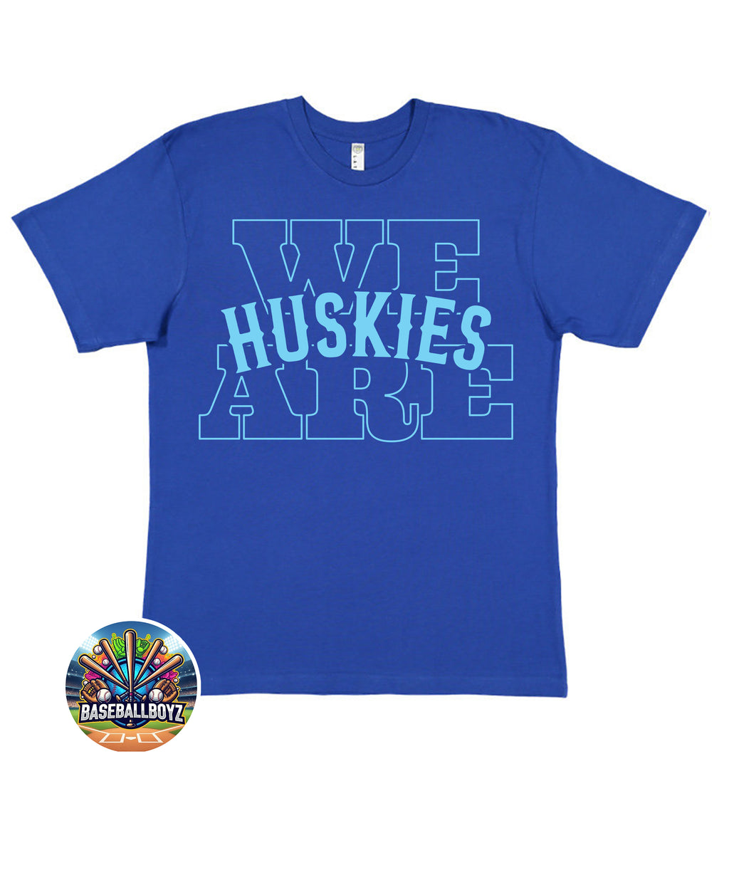 We Are Huskies Team Graphic T-Shirt