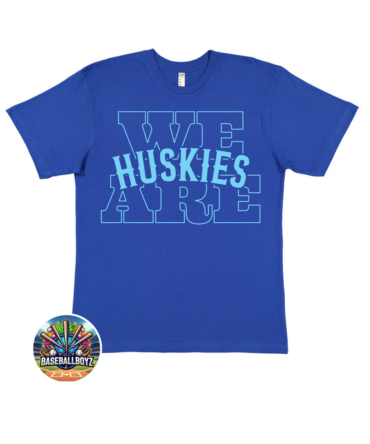 We Are Huskies Team Graphic T-Shirt