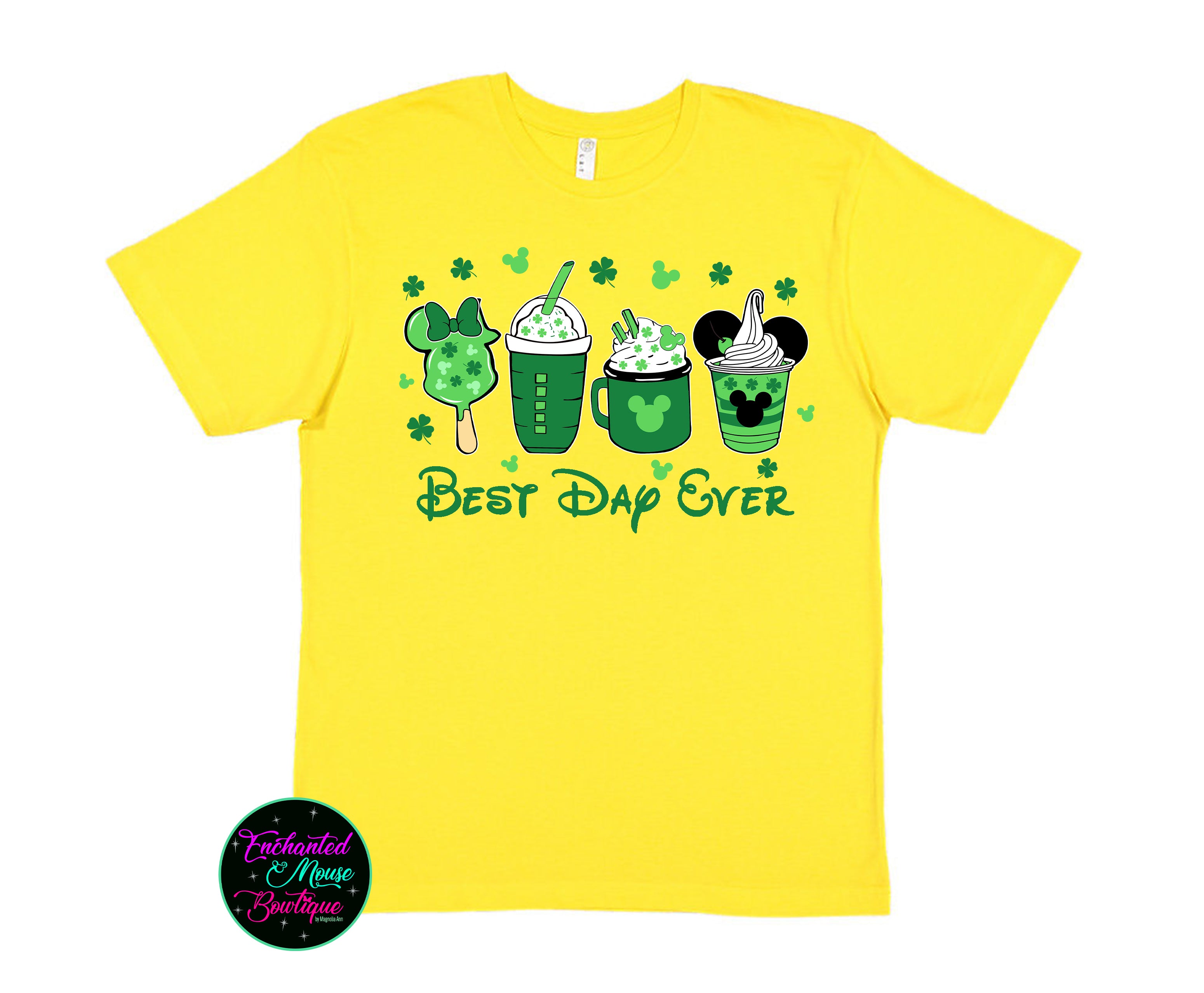 Best Day Ever Food/Drink St Patrick's Day T-Shirt